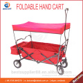 Folding Wagon With Canopy for Outdoor Yard Home use